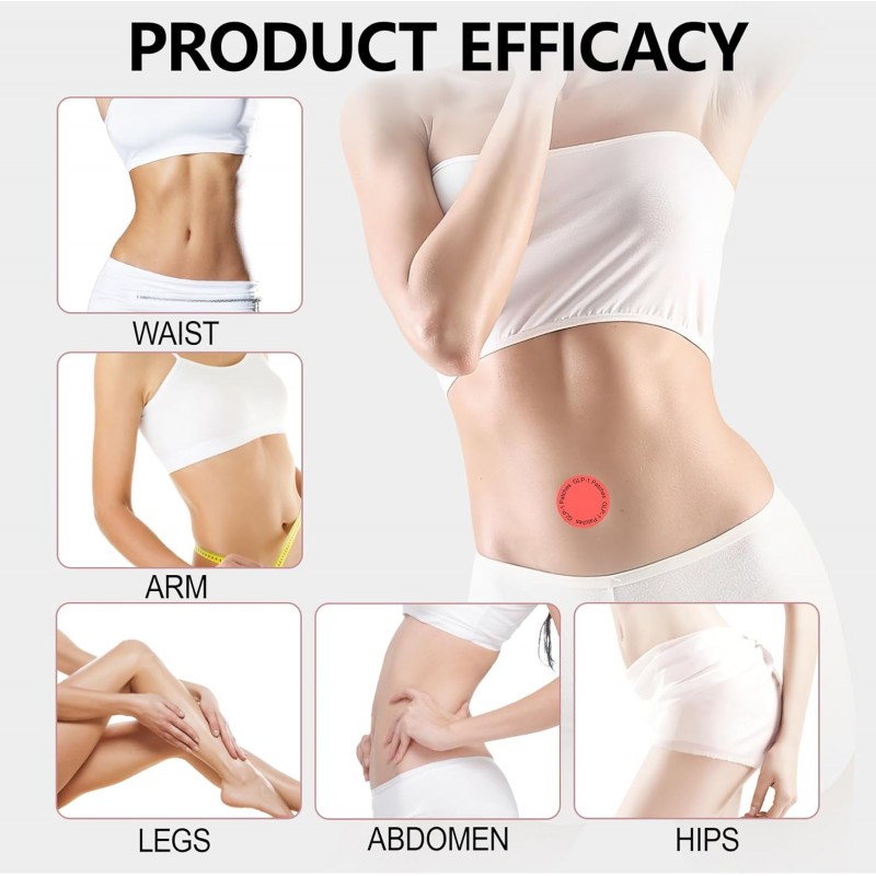 GLP-1 Patch - Suitable for Men and Women's Body Care Patches - 30 Pcs 