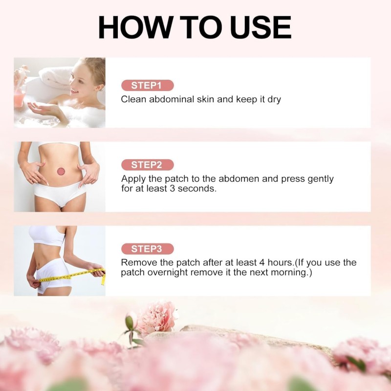 GLP-1 Patch - Suitable for Men and Women's Body Care Patches - 30 Pcs 